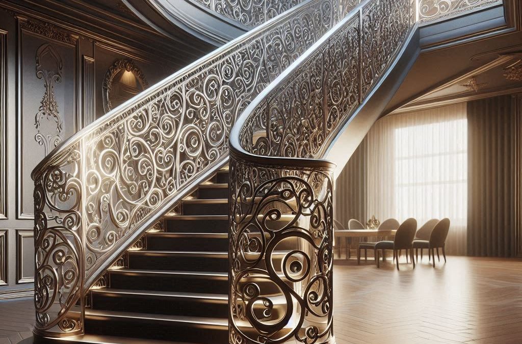 Stairs Railing laser cut