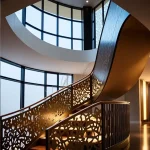 Stair Railing Taken to the Next Level Laser Cutting's Surprising Impact